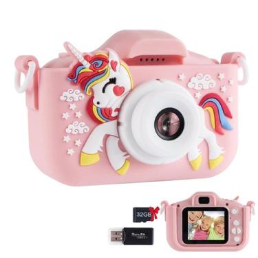 Imagem de Câmera de vídeo digital HD MOZSOY Kids com cartão SD de 32 GB 3-12Y