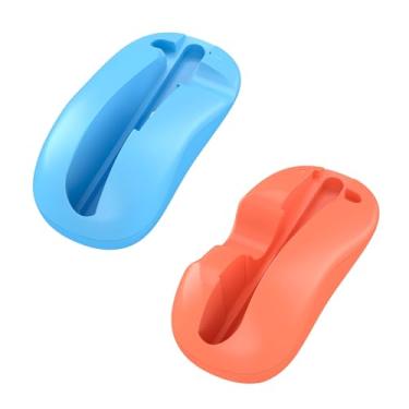 Imagem de XHSESA Mini Mouse Controller Grip Converter for Switch 2 JoyCon - Handle Converter Mouse Adapter Accessories (Orange Blue)