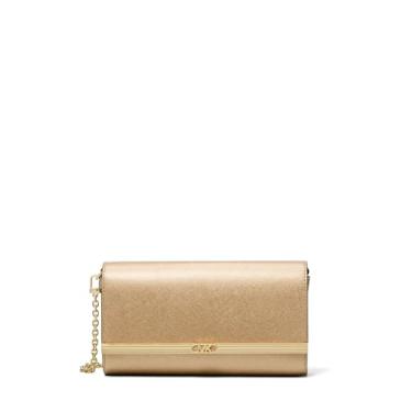 Imagem de Michael Kors Bolsa clutch grande Mona, Ferragens douradas/ouro pálido, One Size