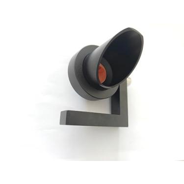 Imagem de NeGoBok Optical Glass L-Bar Survey Monitoring Prism with Rain Shelter, Round Shape, Polyethylene Construction, for Total Station Mini Prism Bar