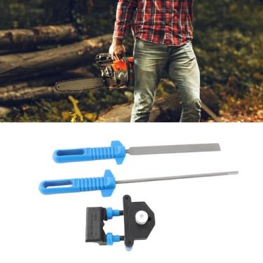 Imagem de Arquivos de Afiador de Motosserra Kit de Ferramentas de Afiação de Motosserra Afiador de Motosserra Kit de Ferramentas de Afiação de Motosserra Conjunto de Afiador de Motosserra