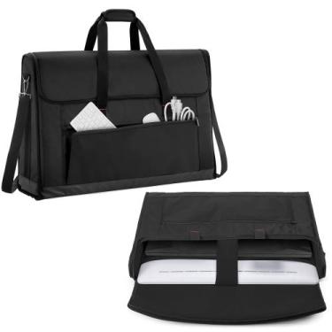 Imagem de Bolsa de transporte para monitor Trunab Bolsa de viagem acolchoada de 