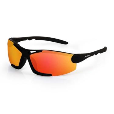 Imagem de Óculos de Sol Esportivo UV400 Uyuni Laranja Alma Genius