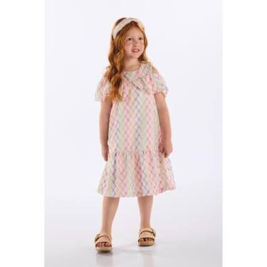 Imagem de Vestido Infantil em Laise com Babados Up Baby, 6