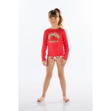 Imagem de Biquíni Manga Longa FPS +50 Quimby, Vermelho, 14