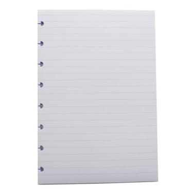 Imagem de ITSYHPRO Refil A5 Junior Size Discbound 14.6 cm x 21.0 cm 8 Discos Papel Discbound Planner Inserções 60 Folhas/120 Páginas (Papel Forrado)