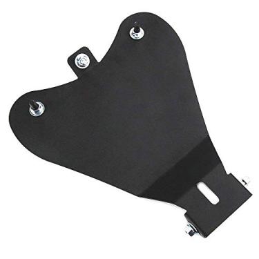 Imagem de Placa de base para assento de motocicleta Solo de aço pesado preto para Sporster 883 1200 Chopper Bobber
