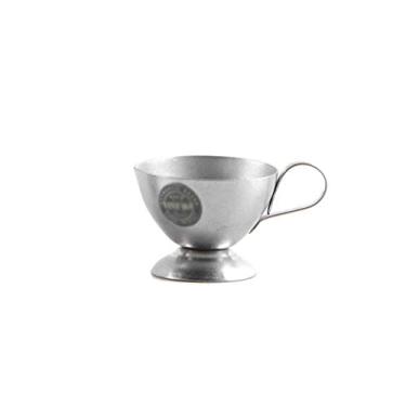 Imagem de Jarra clássica de aço inoxidável para café e chá, recipiente pequeno para servir leite, creme de café, xarope de bordo para molho (cor: B)