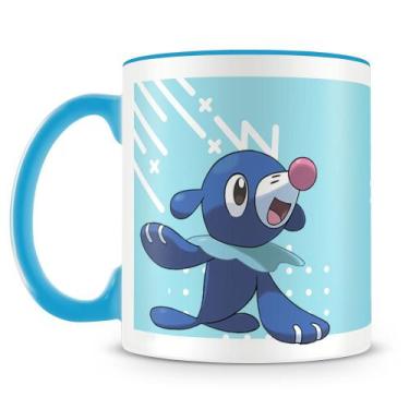Imagem de Caneca de Porcelana Pokémon Popplio - Alta Resistência e Estampa Color
