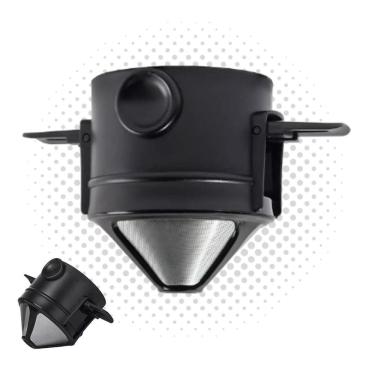 Imagem de Coador Portátil Compacto De Café, Ecológico