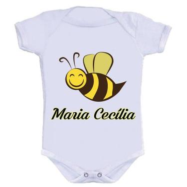 Imagem de Body Divertido - Abelhinha Personalize - KALUNDU KIDS, P
