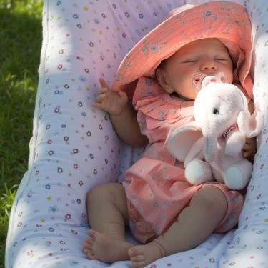Imagem de Boneca Reborn Baby Doll BABESIDE Lifelike, corpo inteiro em vinil de 5
