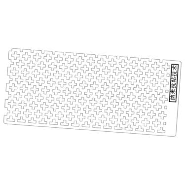 Imagem de Fenteer Régua de desenho de, ferramenta de medição, ferramenta adaptável, acessório de pintura DIY dedicado, eficiente e fácil de operar.