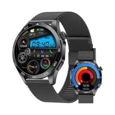 Imagem de Relógio Inteligente Masculino Com Monitor De Frequência Cardíaca ECG, 