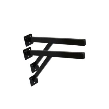 Imagem de Kit 2 Suportes Parafusar Bancada Pia Pedra Mármore 40X20Cm