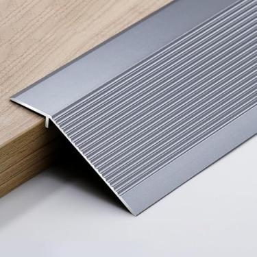 Imagem de Perfil 90cm Do Ajuste De Altura - Tira Da Transição Da Extremidade Da Liga De Alumínio De 3 Partes, Tira Anodizada Da Tampa Do Assoalho Para A Altura De 3-40mm Que Nivela, Grau, Breite: 100 mm