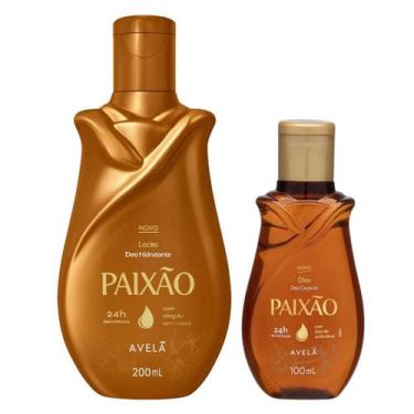 Imagem de Kit Hidratante 200ml e Óleo Corporal 100ml Avelã com Nutrição Profunda