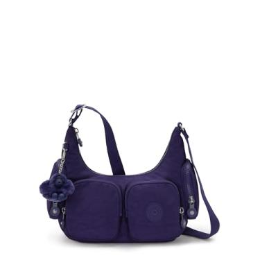 Imagem de Bolsa tiracolo Kipling Rikka pequena, Azul iluminado pela lua, Medium, Casual