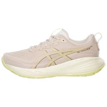 Imagem de ASICS Tênis feminino Gel-Cumulus 27, Bege mineral/amarelo, 38