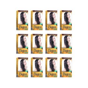 Imagem de Coloraçao Bigen 88 Preto Azul Luminoso - Kit Com 12Un