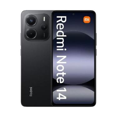 Imagem de Smartphone Note 14 4G 6GB 128GB Midnight Black  Versão Global - Xiaomi