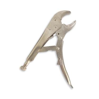 Imagem de Alicate de Pressão Profissional, Mordente Curvo, 250mm/10 Polegadas, Aço Resistente, Ferramenta Manual para Oficina e Mecânica