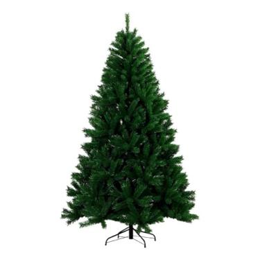Imagem de Arvore De Natal Verde 180cm 1200 Ramos Ativa Cheios Pé De Ferro Cor Verde Grande