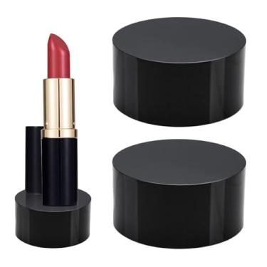 Imagem de Cilindro de suporte de bolo – Suporte de exibição de joias de acrílico, suporte versátil antiderrapante para decoração de festa, suporte portátil para anéis de bolo de sobremesa, batom