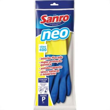 Imagem de Luva Sanro (Latex+Neoprene) P Par 281E40002
