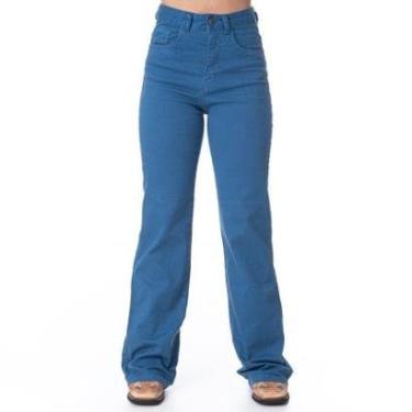 Imagem de CALÇA JEANS FEMININA TEXAS FARM - SHADE - PDF032 - AZUL JEANS-Feminino