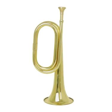 Imagem de oshhni de de metal de 32,5 cm (12,8"), instrumento musical de fácil manuseio, trompete de para apresentações, treinamento e