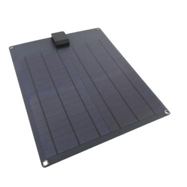 Imagem de KUIDAMOS Kit de Painel Solar Kit de Carregamento de Painel Solar de Polissilício Eficiente para Barco de Reboque de Carro RV Carregador de Bateria Resistente e Durável para Vários Veículos