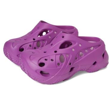 Imagem de Crocs Tamancos femininos enjaulados, Toranja, 35