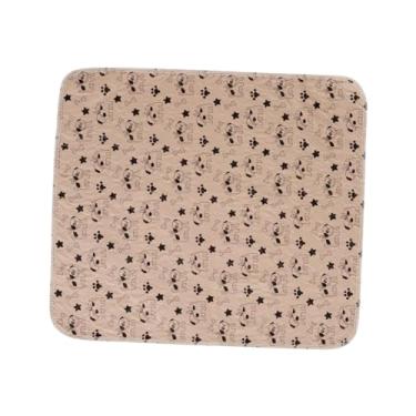 Imagem de Generic Tapete higiênico lavável para cães, ideal para parto, cercado, caixa de transporte e cama de filhotes de pequeno porte. Respirável e confortável para, Cachorrinho Marrom