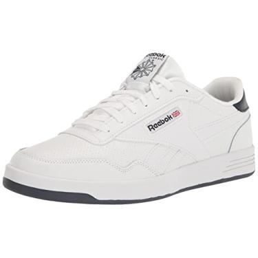 Imagem de Reebok Tênis masculino Club MEMT, Branco/Vector azul-marinho, 14