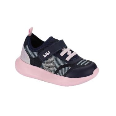 Imagem de Tênis Infantil Bibi Flash Azul Marinho com Rosa 20