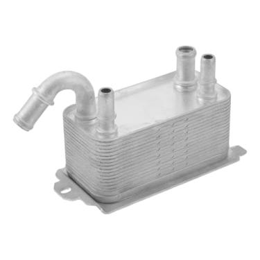 Imagem de Partuto Resfriador de óleo do motor No.6G917A095AD - Resfriador de óleo de transmissão - para Ford Focus 2010-2020 liga de alumínio tom prateado - 1 peça