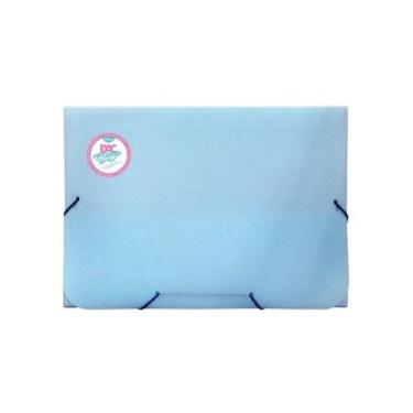 Imagem de Pasta sanfonada a4 c/ 12 div. breeze azul pastel - dac