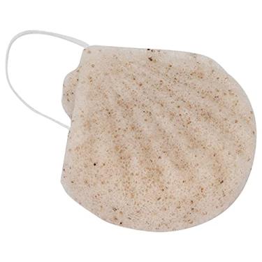 Imagem de Esponja facial esfoliante Ainoli portátil para limpeza facial, ideal para a pele (formato de concha)