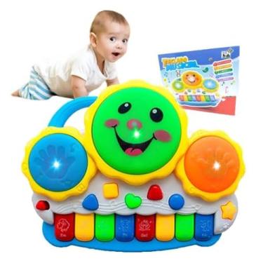 Imagem de Teclado Piano Musical Bebê Brinquedo Infantil Divertido
