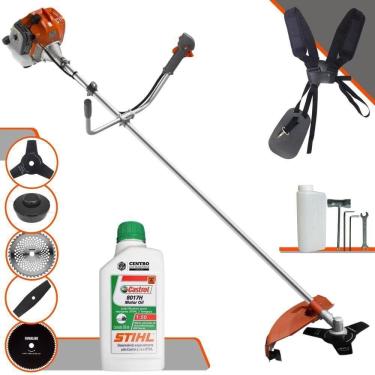 Imagem de Roçadeira Lateral Tekna Rl520acg2 2hp 5 Em 1 + óleo Stihl