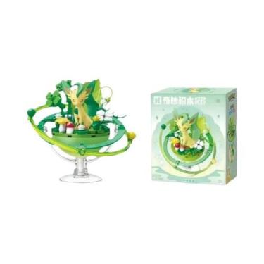 Imagem de Blocos De Montar DIY Da Série Eevee Family Planet, Brinquedo Para Cria