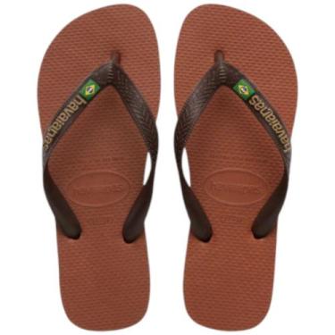 Imagem de Chinelo Havaianas Brasil Logo, Ferrugem, Q0