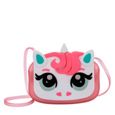 Imagem de Bolsa Mini Melissa Dreamy Uni Bag Rosa Glitter/Branco