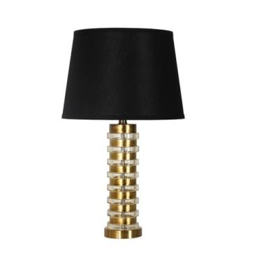 Imagem de Luxo Contemporâneo Lâmpada de Mesa LED Criatividade Americana Sala de Estar Quarto Estudo Villa Hotel Cama Mesa Luz (Estilo 138B)