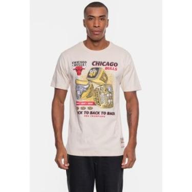 Imagem de Camiseta Mitchell & Ness NBA Masculina Rings Chicago Bulls Masculino-Masculino