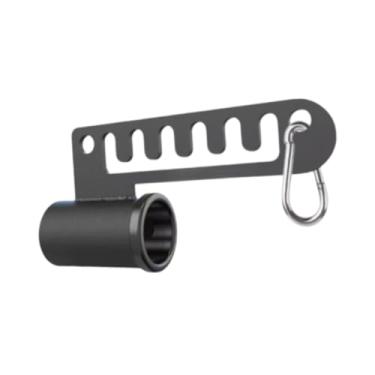 Imagem de KiBcsLic Acessório para agachamento com cinto, barra T para remada, fácil instalação, alça em D para exercícios em casa, suporte para agachamento, corpo