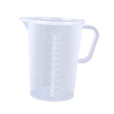 Imagem de Generic Copo medidor, utensílio de cozinha com cabo ergonômico, jarra com bico, recipiente para sucos, misturas, preparo de farinha, 3000ml