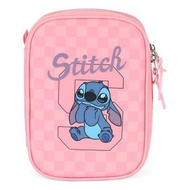 Imagem de Estojo 100 Pens Grande Box Escolar Juvenil Original Stitch - Luxcel, R
