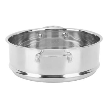 Imagem de YOUTHINK Grade de, Aço Inoxidável 304, Design de Orelha Dupla, Cesta Compacta para Cozinhar Legumes e Pães (Prata)